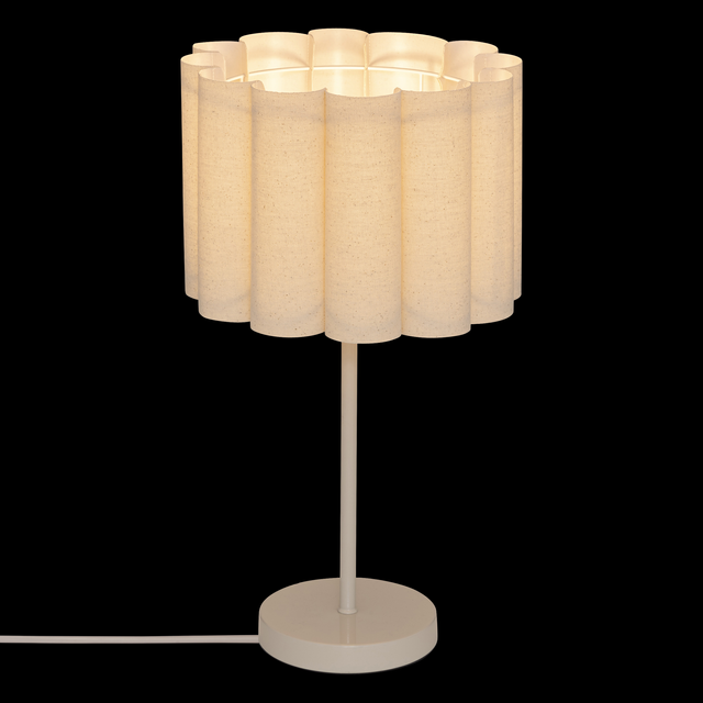 Lampa de birou RONA cu abajur din material, înălțime 49 cm