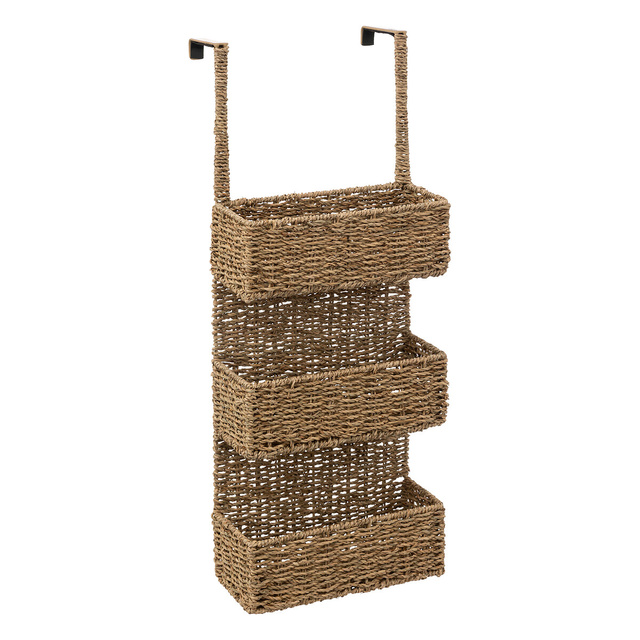 Coș pentru usa, din iarbă de mare, 28 x 69 cm