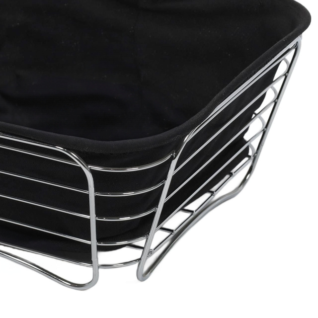 Coș de pâine, fructe, inox, 26 x 26 x 11 cm, Kesper