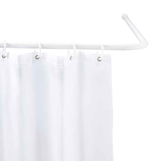 Colțar universal pentru perdea de duș, WENKO, alb