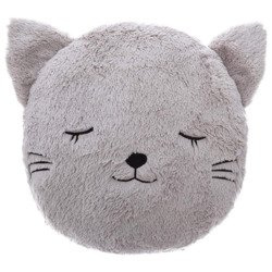 Perna decorativa pentru patut, motiv pisoi, 27 x 27 cm