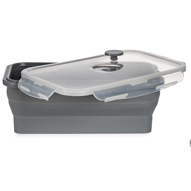 Cutie de prânz cu capac, din silicon