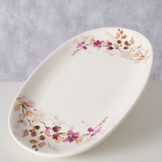 Farfurie de servire cu decor manual, BARNADA