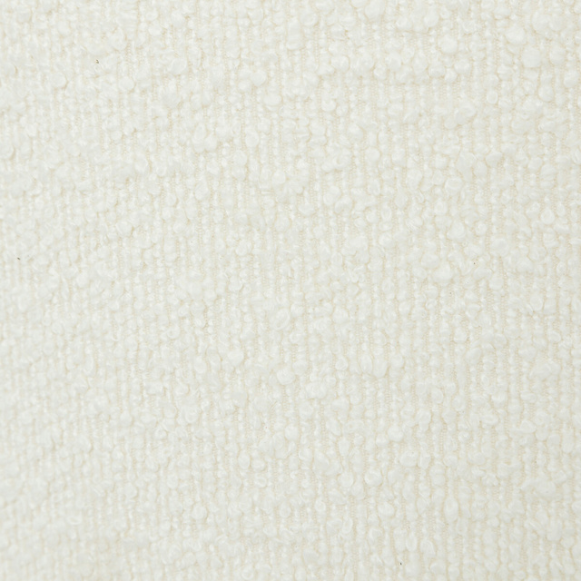 Lampă rotundă Lali înălțime 43 cm țesătură și ceramică albă