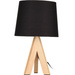 Lampa cu picioare din lemn, inaltime 29 cm