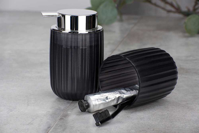 Dispenser sapun lichid AGROPOLI, Negru, Wenko