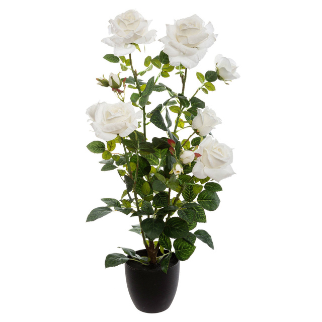 Flori artificiale in ghiveci ROSE SHBROTH, 74 cm