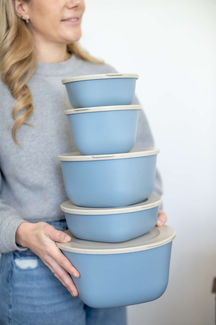 Recipient alimentar CONNECT BOX, ermetic, 700 ml, KOZIOL