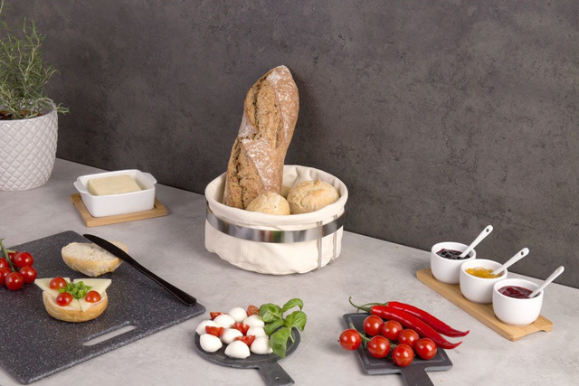 Cos pentru servire Zeller, Bej