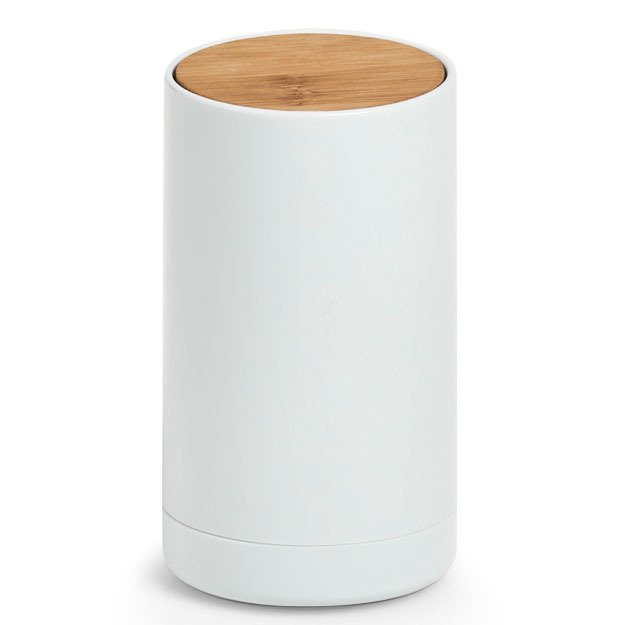 Recipient pentru betisoare de urechi, Ø 6,5 x 11,5 cm, ZELLER