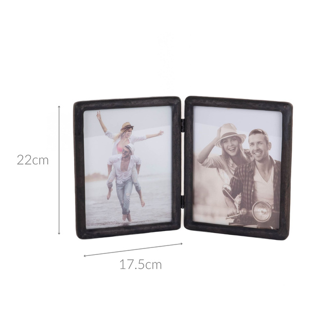 Ramă din lemn pentru fotografii, 38,5 x 1,7 x 24 cm