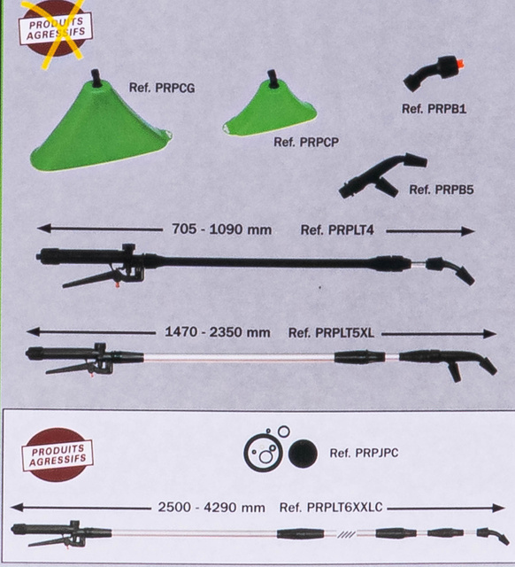 Pulverizator manual cu compresie VITO 7 RIBIMEX, 6,85 l