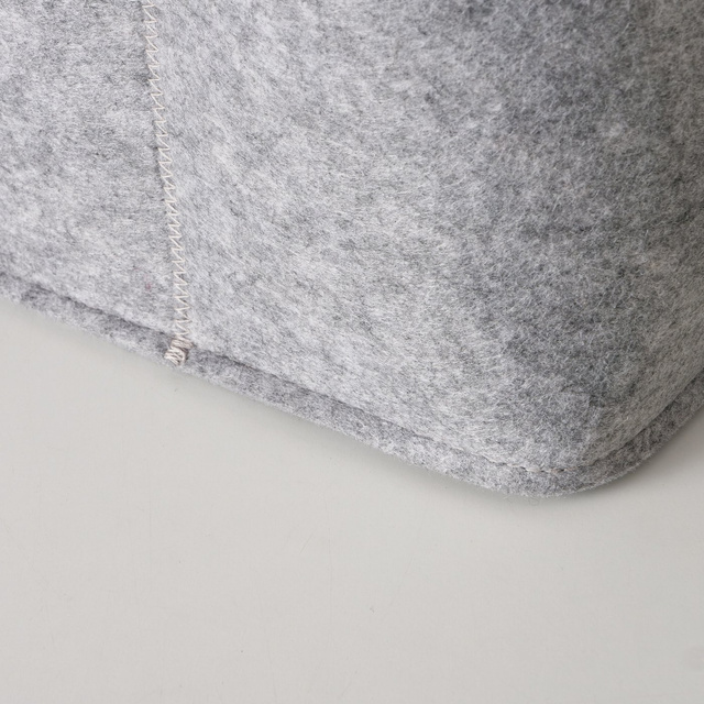 Set 2 cosuri depozitare Nilo, fetru, dreptunghiulare