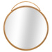 Oglinda de perete rotunda din ratan PANAMA, Ø 80 cm