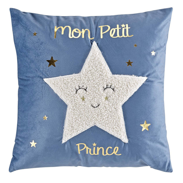 Pernă de catifea pentru copii, 40 x 40 cm