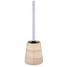 Recipient pentru perie POTTERY + perie WC, WENKO, bej