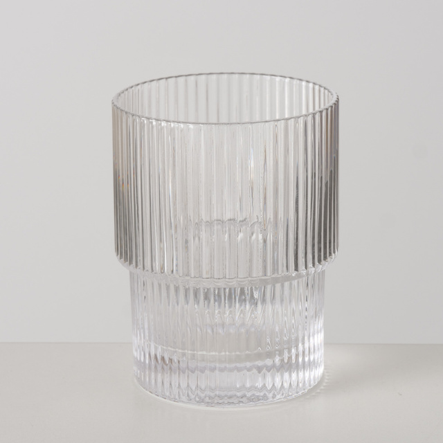 Pahar RIFFO nervurat, 180 ml