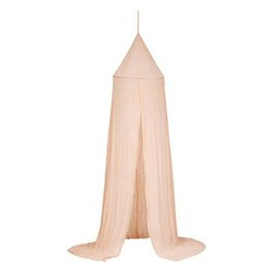 Baldachin pentru patut, bumbac muselină, înălțime 350 cm