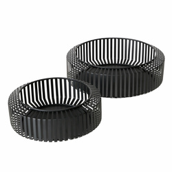 Boluri decorative metalice VIKI, 2 buc Ø 24-30 cm