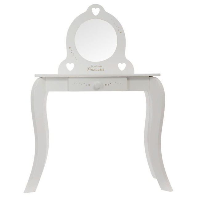 Set masa cu scaun, Alb