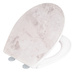 Capac toaleta MARBLE, Duroplast, WENKO