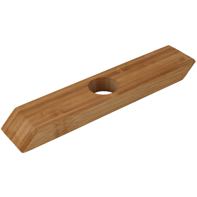 Suport de lemn pentru vin, pentru o sticla, 25 x 5 x 2 cm