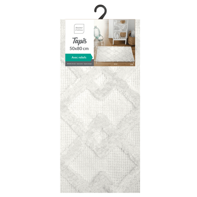 Covor de baie din bumbac 50 x 80 cm OTIS