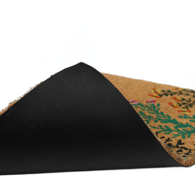 Covoraș cu model floral, 59 x 39 cm