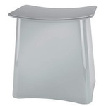 Cos pentru rufe cu scaun PLUS, 2-în-1, gris, WENKO