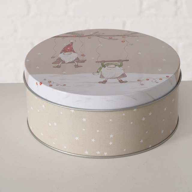 Set de trei cutii de depozitare HARALD, Ø 13-20 cm