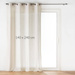 Perdea cu efect de in, PAULINE, 140 x 240 cm