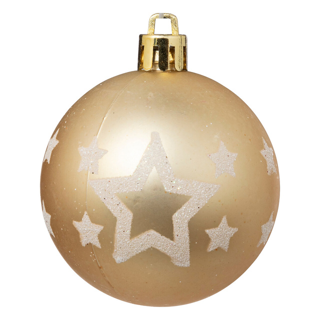 Set globulete aurii, modele diverse, Ø 6 cm