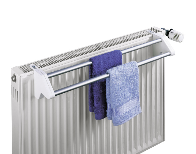 Uscător de rufe TWIN, suport pentru calorifer, WENKO