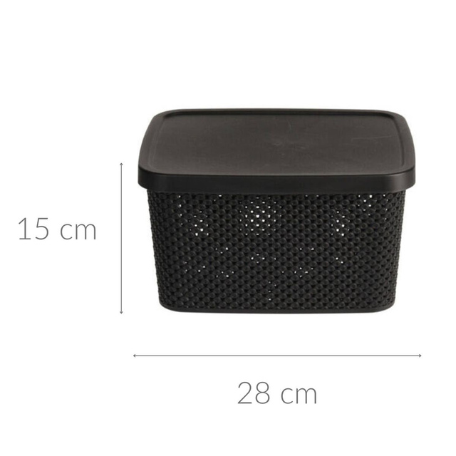 Recipient plastic cu capac inchis, 7000 ml