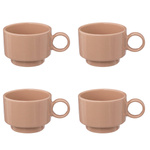 Set 4 cesti espresso RETRO, 100 ml