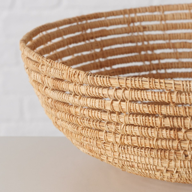 Coș țesut Palmina, 3 buc, palmier