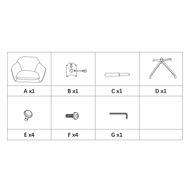 Scaun de birou pe roti, SIPCA