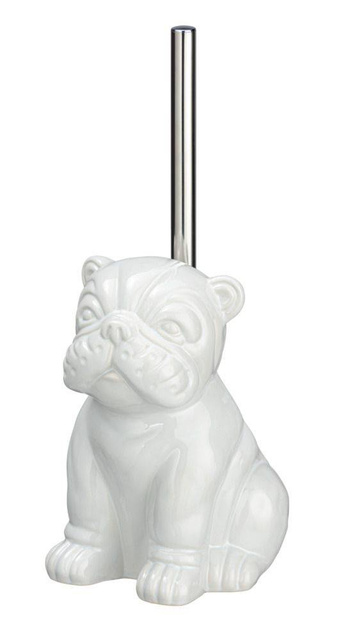 Perie de toaletă BULLDOG, albă, Wenko