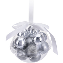 Globulete de Crăciun, 12 bucăți, Ø 3 cm