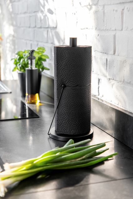 Suport pentru prosop de hartie CLAYTON - inox, WENKO