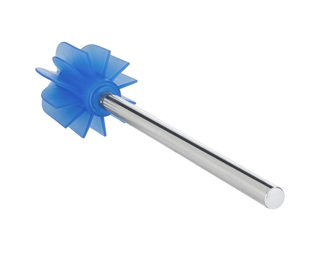 Perie de toaleta cu cap din silicon, Ø 7,5 cm, WENKO