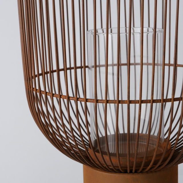 Set 3 sfeșnice 
 metalice Candy, 
 auriu