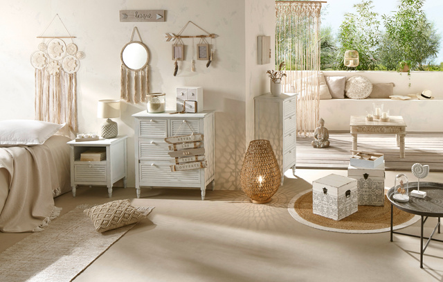 Set 3 suporturi lumanare, din sticlă Ete cu baza din lemn