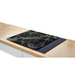 Placă de protecție din sticlă MARBLE BLACK pentru aragaz – mare, ZELLER, model 4