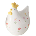 Figurina de Paste mica, in forma de gaina, Blumi, inaltime 17 cm