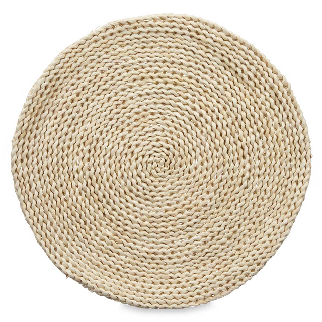 Individual de masă, rotund, împletit