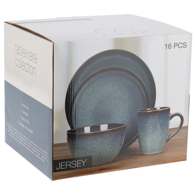 Vesela din gresie pentru 4 persoane