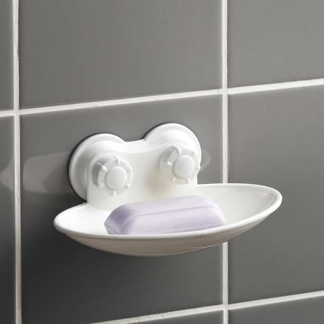 Sapuniera, montare pe ventuze