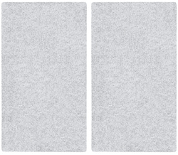 Plăci de protecție din sticlă pentru aragaz, transparente - 2 bucăți, Allstar