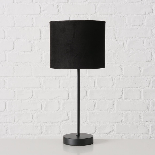 Lampa de masa cu abajur din stofa, NERO, 40 cm